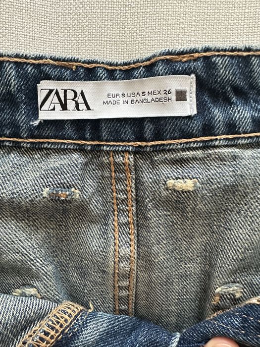 Джинсова юбка zara