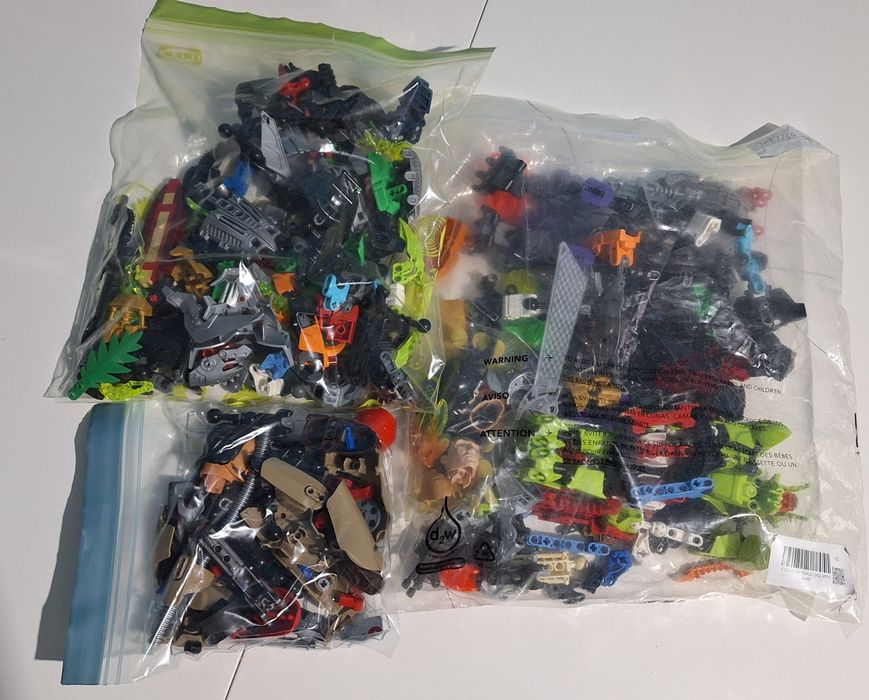 Holle Bio1 5個セット Lego Bionicle - 1.5 kg Bucuresti Sectorul 3 • OLX.ro