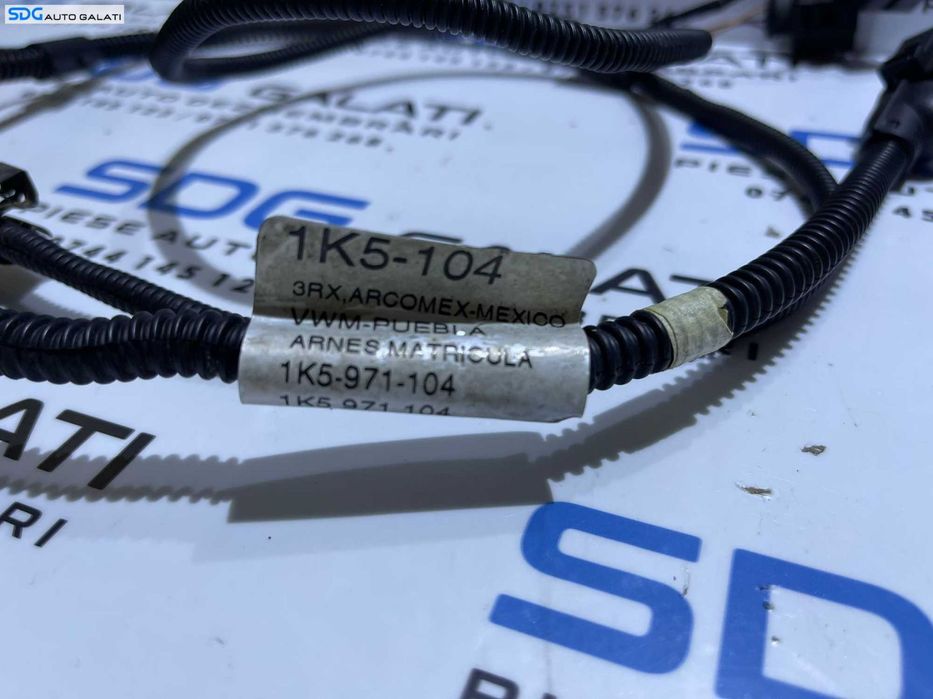 Cablaj Instalatie Electrica Senzori Parcare Spoiler Bara Spate VW Jetta 3 2005 - 2011 Cod 1K5971104