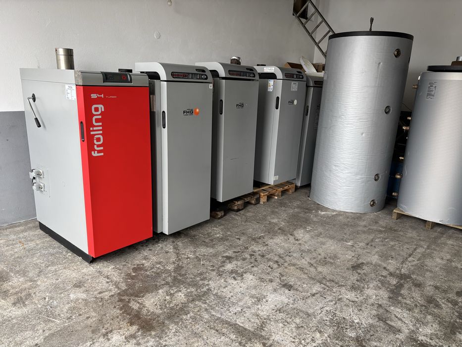 Centrala pe lemne cu gazificare froling 30-50kw