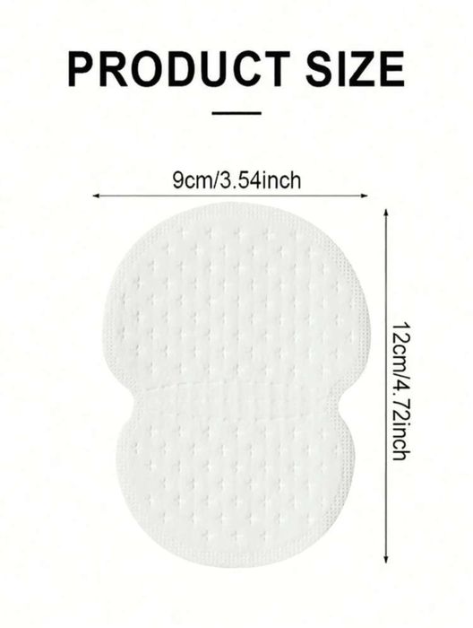 Дишащи и бързосъхнещи подплънки/ превръзки за подмищници против пот и потни петна по дрехите - 10 броя