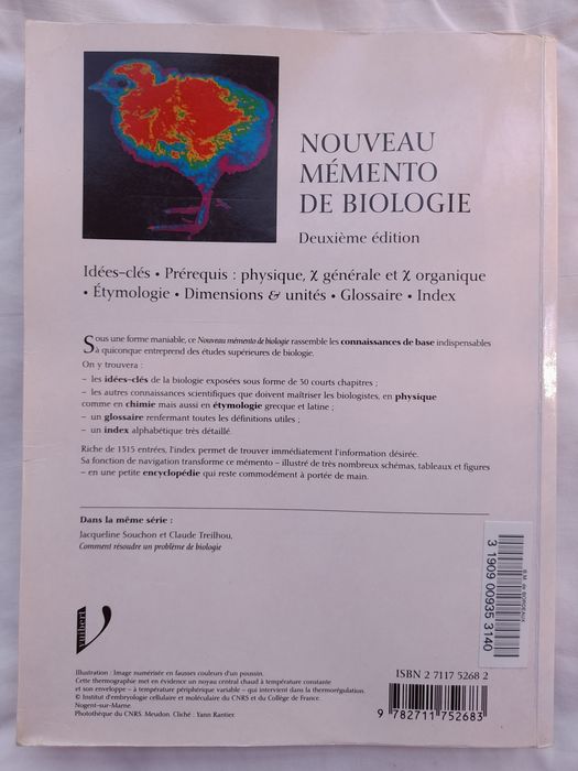 Nouveau mémento de biologie