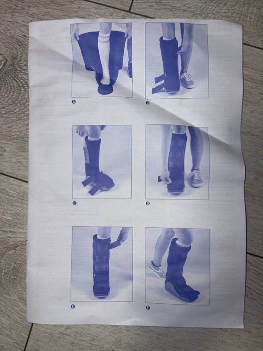 Cizmă Ortopedică Thuasne LigaStep FIX (S: 35-38)
