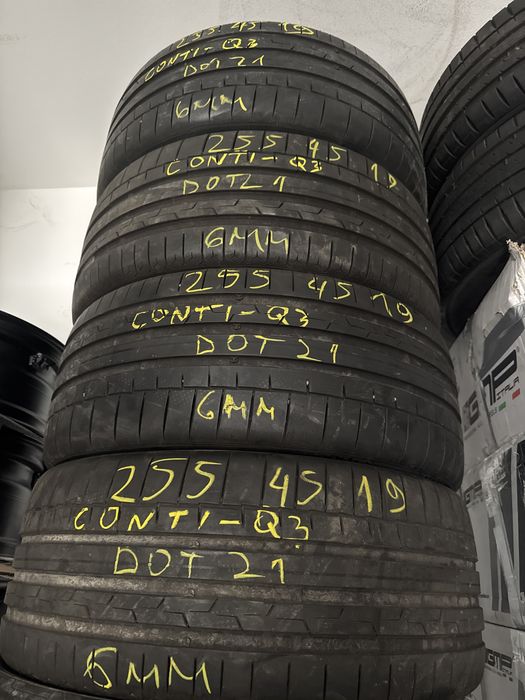 255 45 19 летни Continental 6mm dot 21