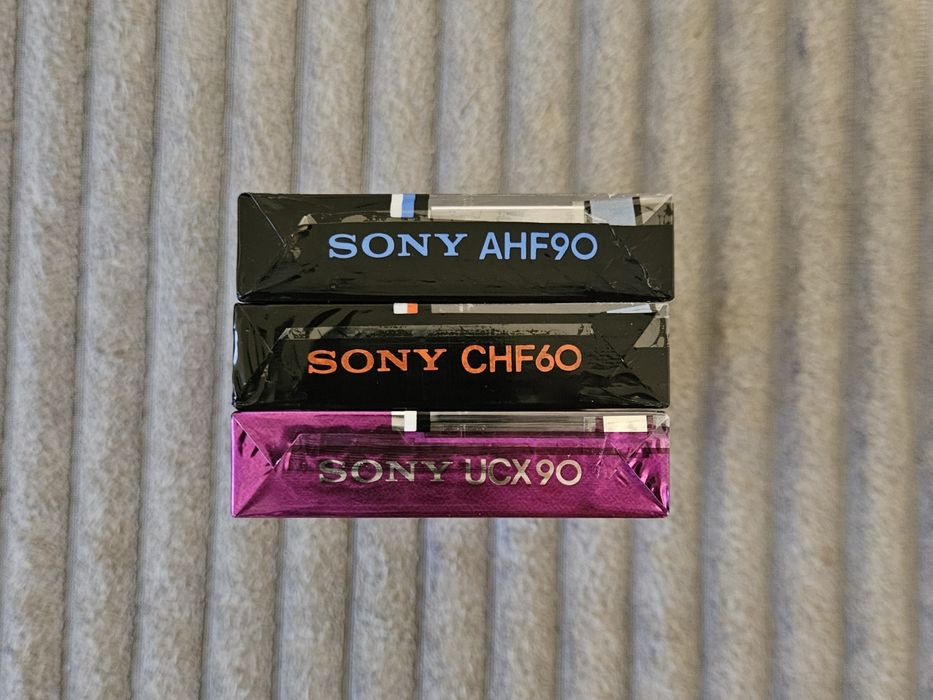 3 Casete Audio Sony AHF CHF UCX 1978