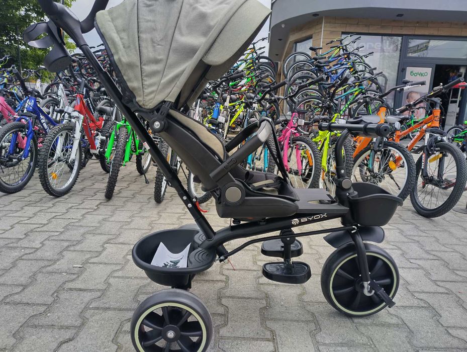 BYOX Детска триколка SUMMER зелен