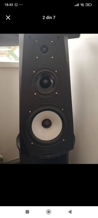 Boxe Blue Tech 3 căi 150w + amplificator și mixer