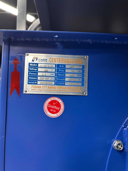 центробежный вентилятор улитка  высокого давления промышленный опт