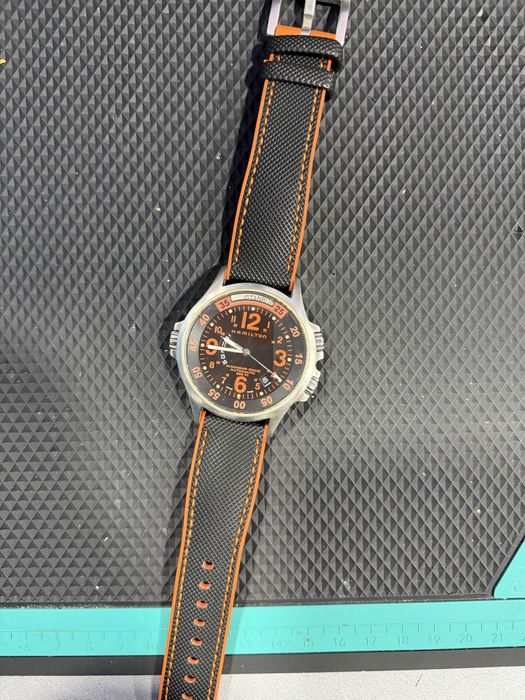 VAnd ceas hamilton khaki gmt air race ca nou  2893-4 eta