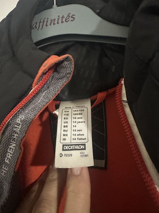 WEDZE Дебело зимно ски яке 153-162