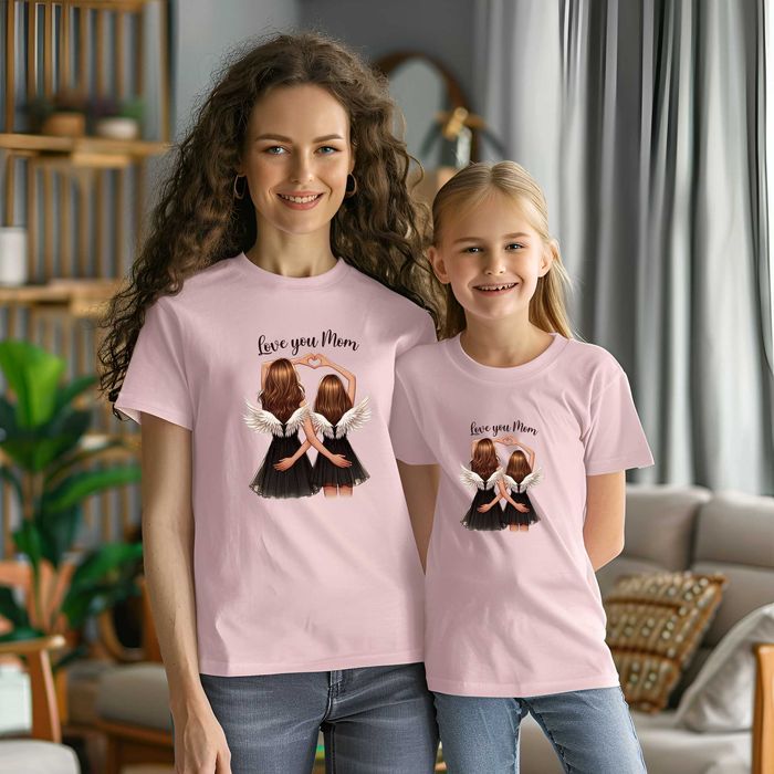 Нови тениски Мама и Аз, Еднакви тениски майка и момиче