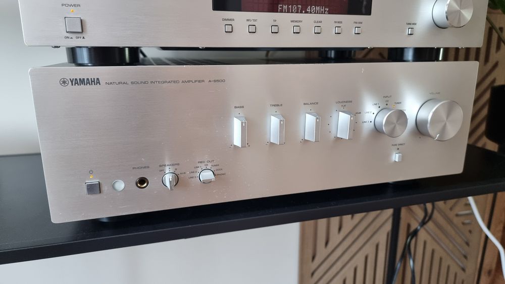 Усилвател Yamaha A-S500 и тунер Yamaha T-S500