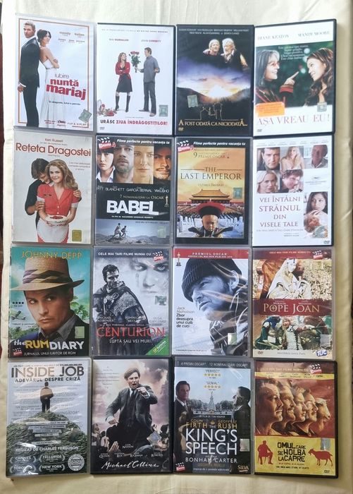 Dvd-uri originale cu filme, cu subtitrare in limba romana