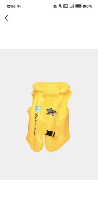 Надувной круг, балон, жилет, нарукавники