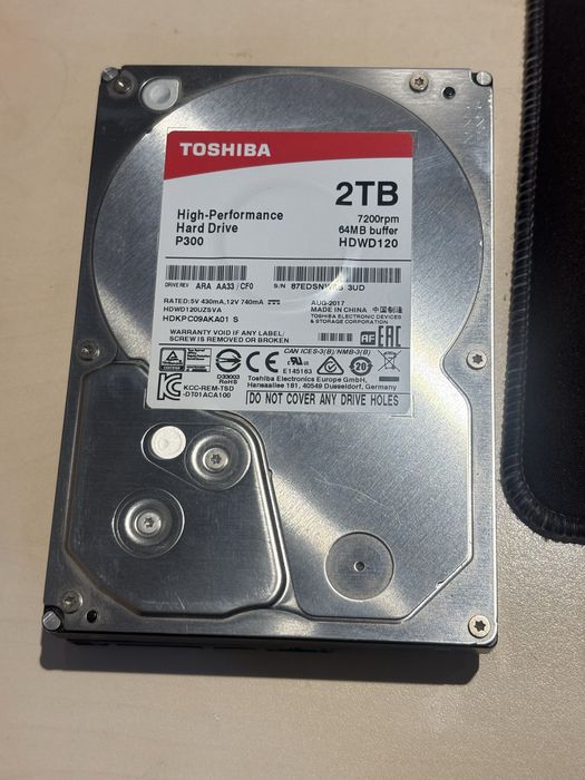 Жесткий диск тошиба toshiba