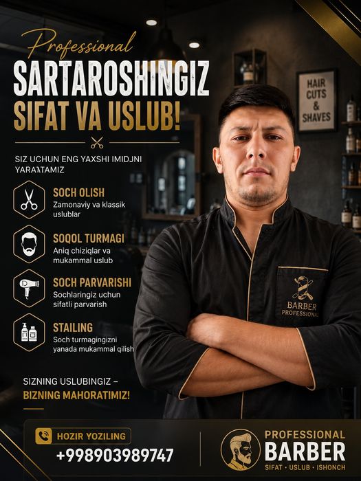 Xizmatlar taklif qilinadi