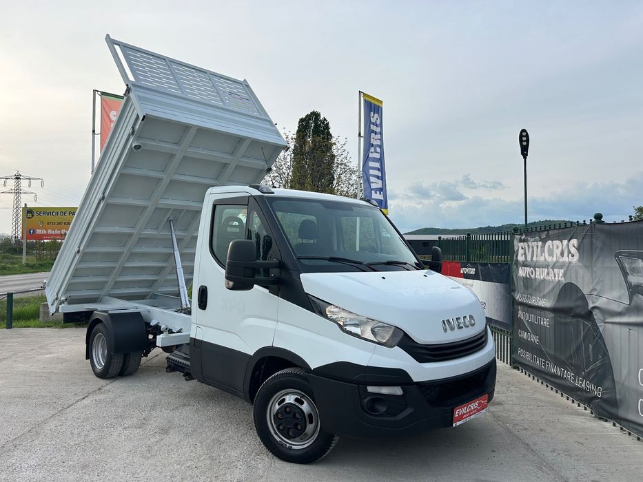 Iveco Daily 3.0 D BASCULABIL Posibilitate LEASING/ 3000 cmc/Basculabil trilateral/AC/TVA Deductibil