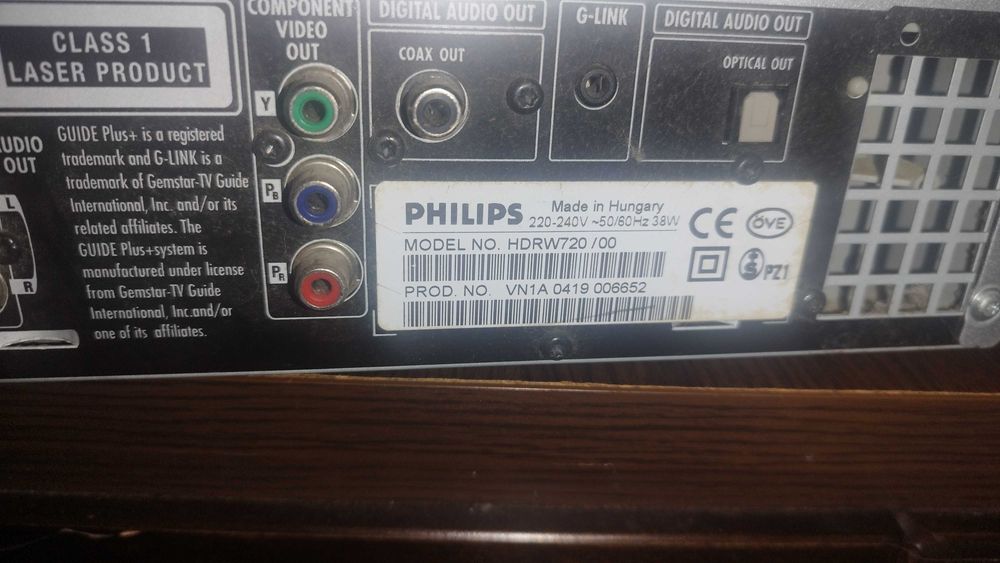 Philips HDRW 720 DVD рекордер
