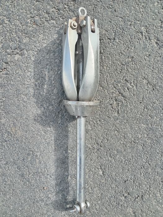 ancoră din oțel cromat, 2,5kg, pliabilă