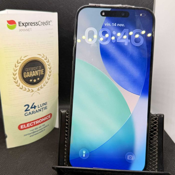 Iphone 15 Pro Max 8/256GB sb86% B33062.1 (AG15) Garantie 2 ani!