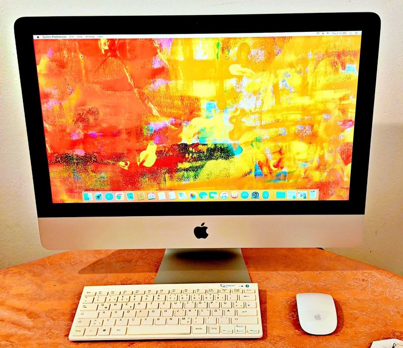 Apple iMac 21.5 A1418 Late 2013 Silver/Core i5/8GB RAM/1TB HDD/Full HD
