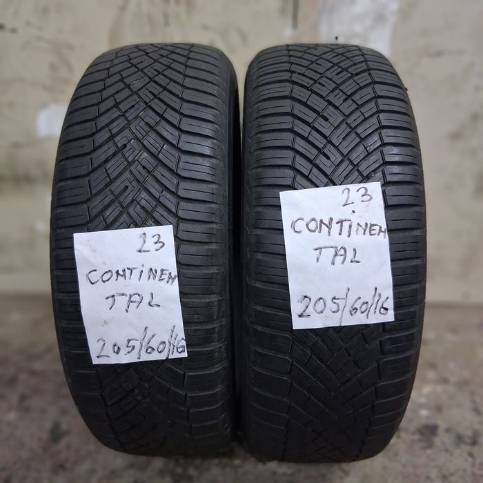 2×205/60/16 M+S.CONTINENTAL 2023.Stare excelenta.