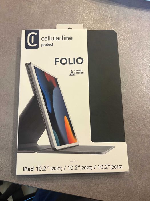 Калъф Cellularline Folio за iPad 10.2” (2019/2020/2021)