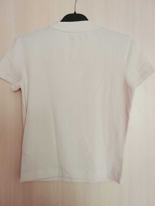 Guess Тениски черна и кремава Slim Fit Нови с етикети