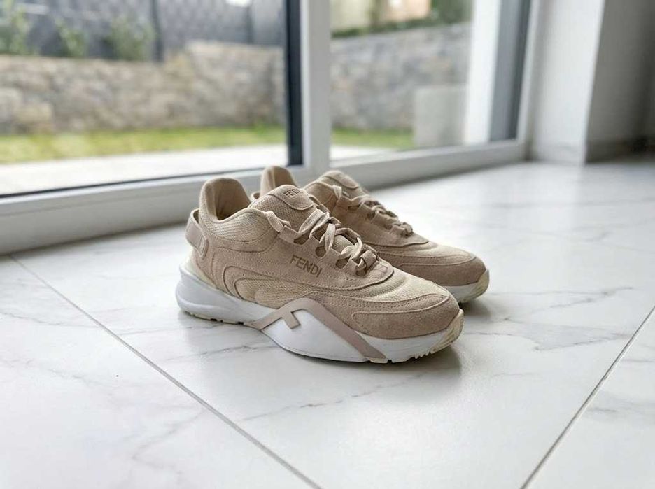 Adidasi FENDI Flow Suede - Adidasi PREMIUM Full Box