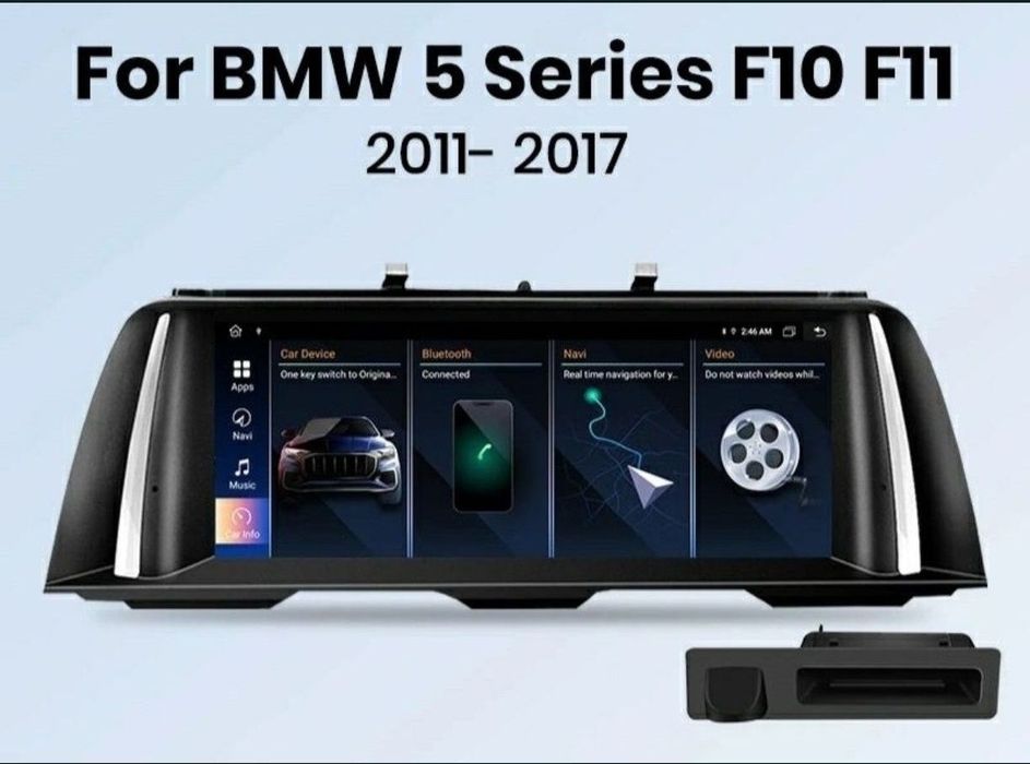 Navigatie Android dedicata BMW Seria 5 F10, F11 (2011-2016)