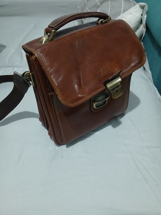 GEANTA Umar bărbătească- din piele naturala