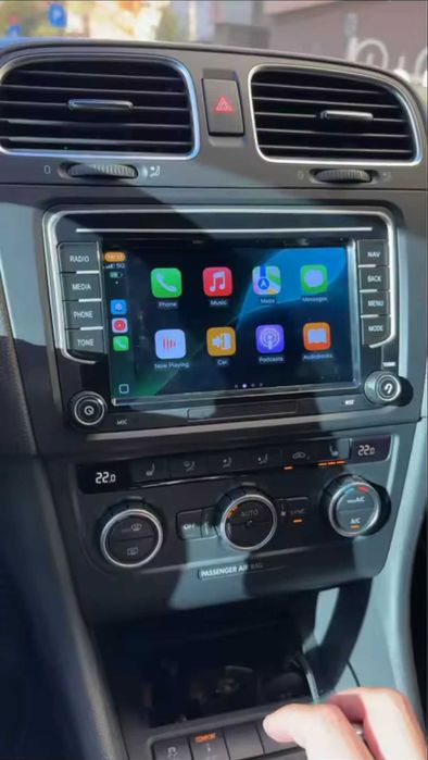 Navigație Android CarPlay VW Golf 6 2010-2013