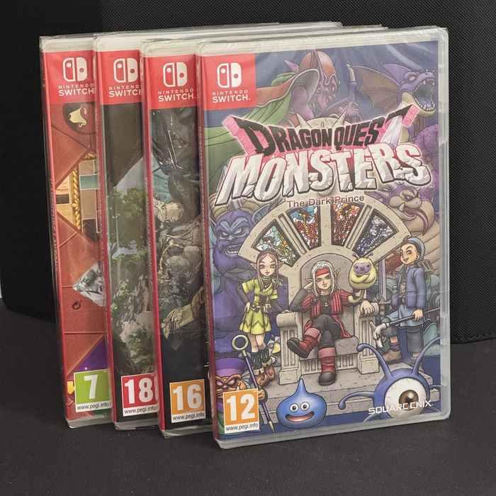 Lot 4 Jocuri Nintendo Switch - Noi - Sigilate