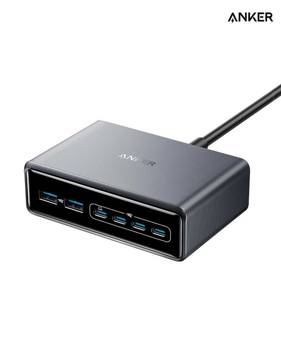Блок питания Anker Prime Charger 200W, GaN