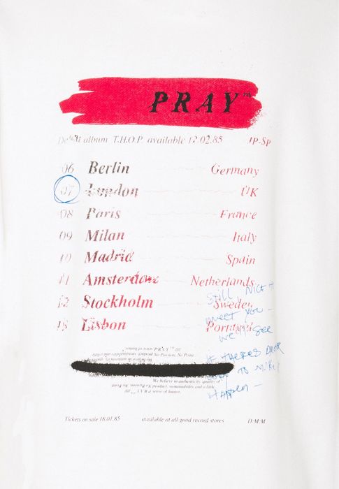 НОВ PRAY Tour Hoodie ОРИГИНАЛЕН мъжки суичър/худи - L