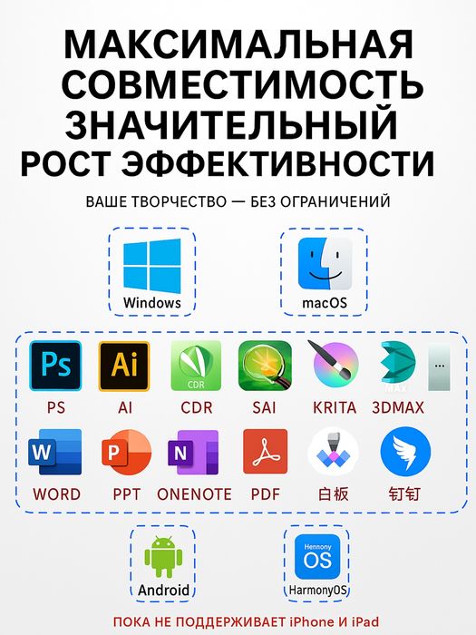 Графический планшет Vinsa t505 pro