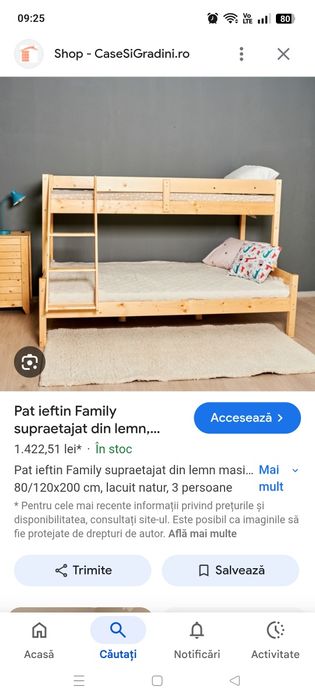 Pat supraetajat de 3 persoane