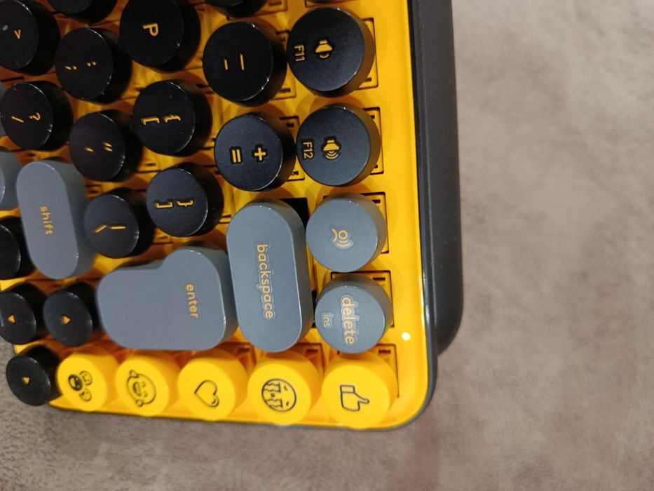 Tastatura mecanica Logitech Pop Keys Blast, Wireless Brown switch