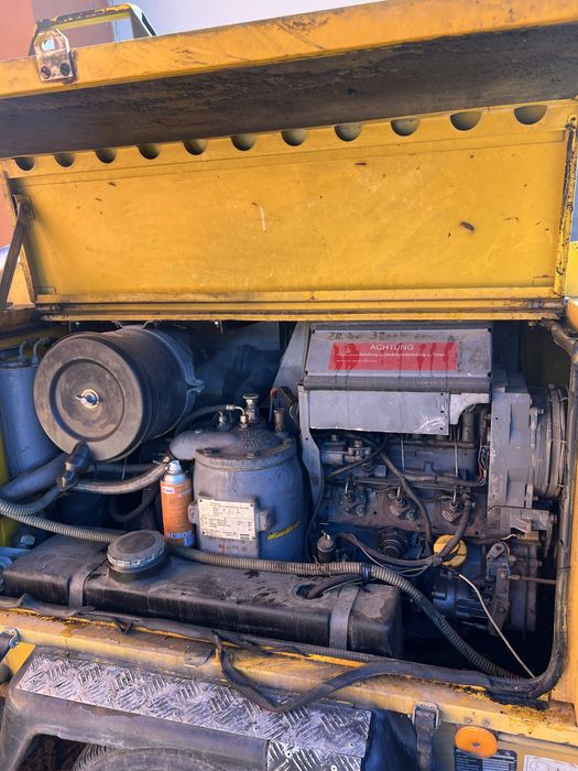 Дизелов трифазен генератор и компресор 16 kw