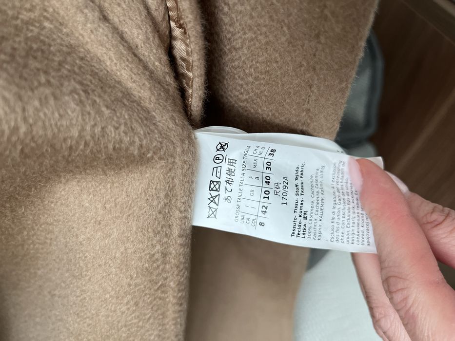 Palton Max Mara 100% casmir