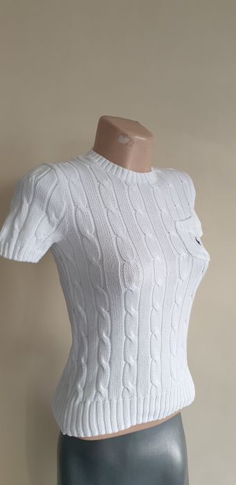 POLO Ralph Lauren Cable  XS НОВО ОРИГИНАЛ Дамски Пуловер без Ръкави!