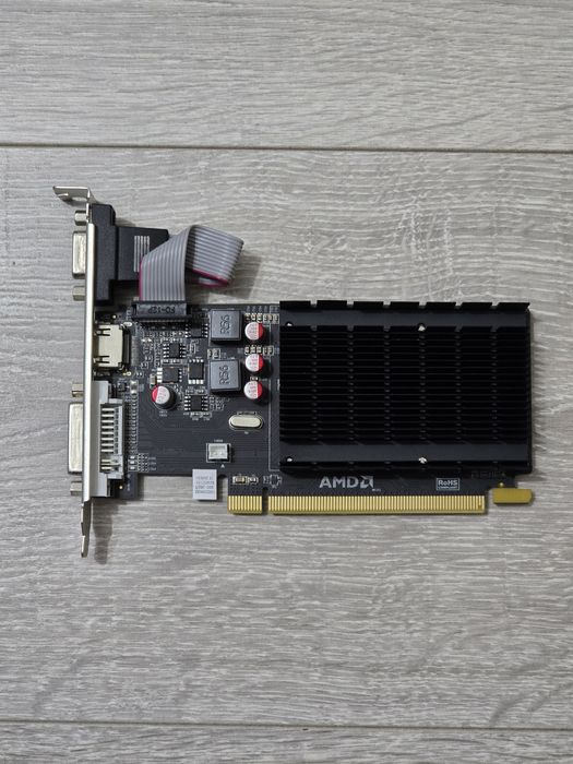 Placă video SAPLOS Radeon HD 5450 – 2GB DDR3, Low Profile