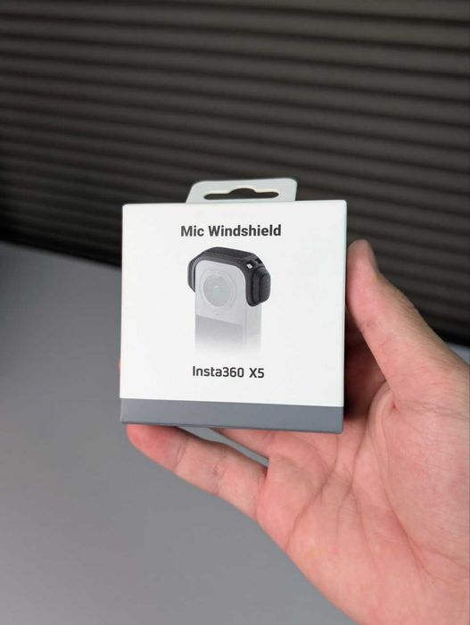 Insta360 X5 Mic Windshield