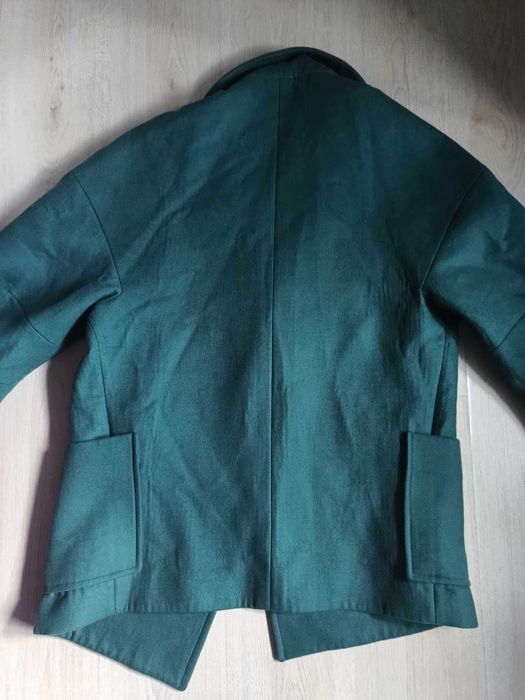 Haina trench coat Balmain wool coat 38fr Made in France