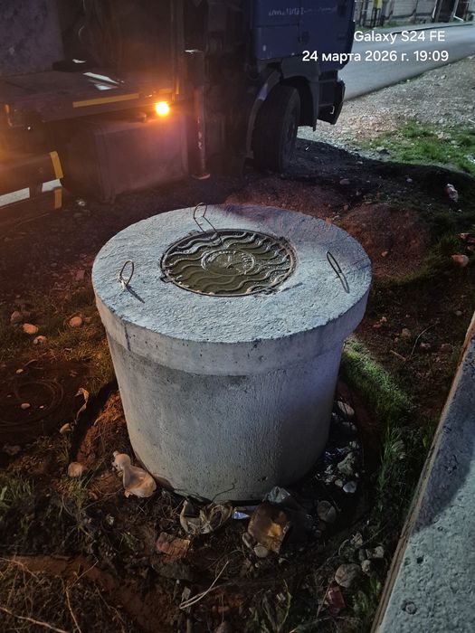 Железнобетонные кольца для септика