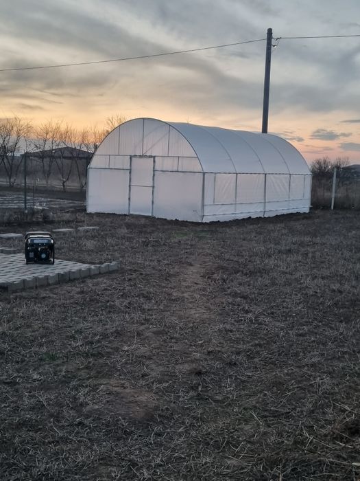 Arcade solar legume structură completă