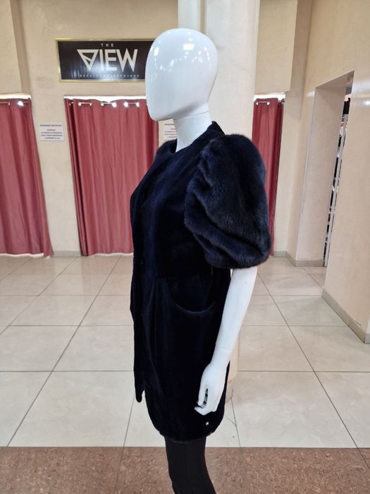 Норковая жилетка