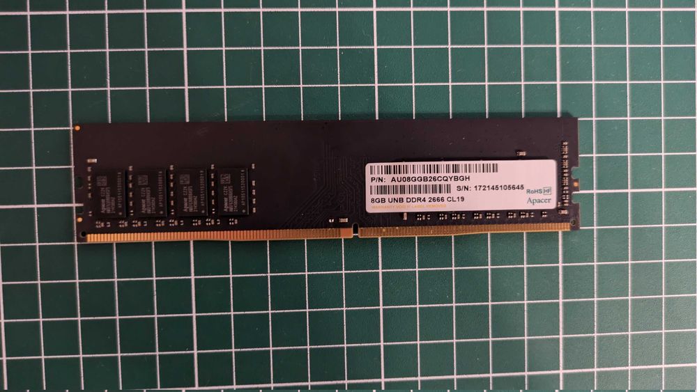 Оперативная память Apacer - 1x8 Гб DDR4 2666 Mhz