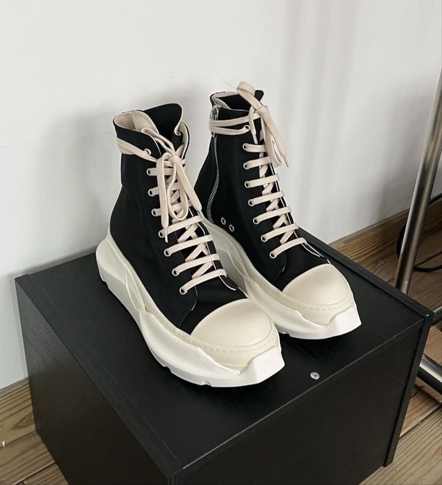 adidasi sneakers rick owens abstract