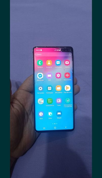 Samsung Galaxy S10 Plus 5G 8+4/256GB Gray Black Flagman Igravoy Yaxshi